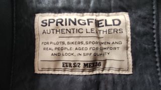 Chaqueta cuero hombre