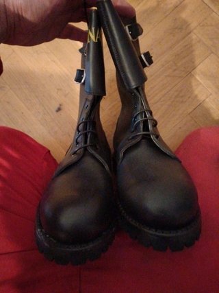 Botas de cuero 38