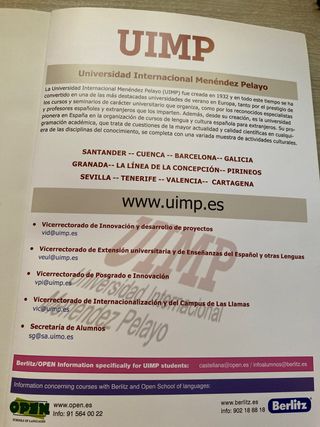 LIBRO UIMP INGLÉS Nivel A2