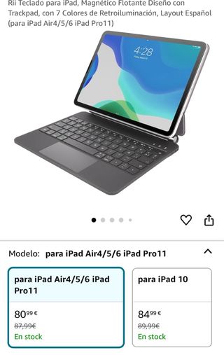 Funda Ipad Magic Keyboard