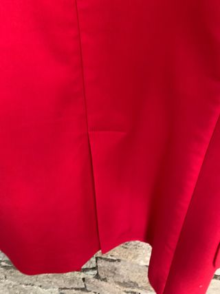 Abrigo rojo Massimo Dutti