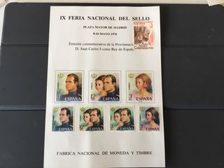 IX Feria nacional del sello 1976