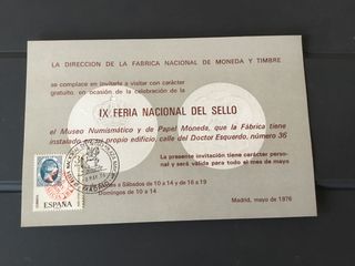 IX Feria nacional del sello 1976