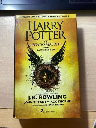 Libro Harry Potter y el legado maldito 