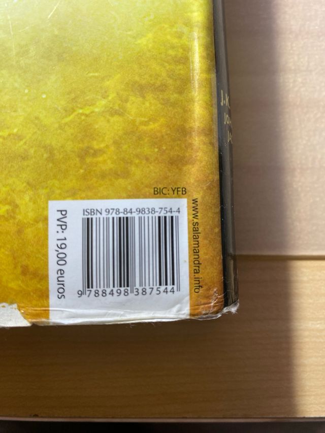 Libro Harry Potter y el legado maldito