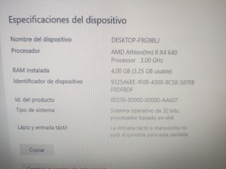 pc con monitor teclado y ratón