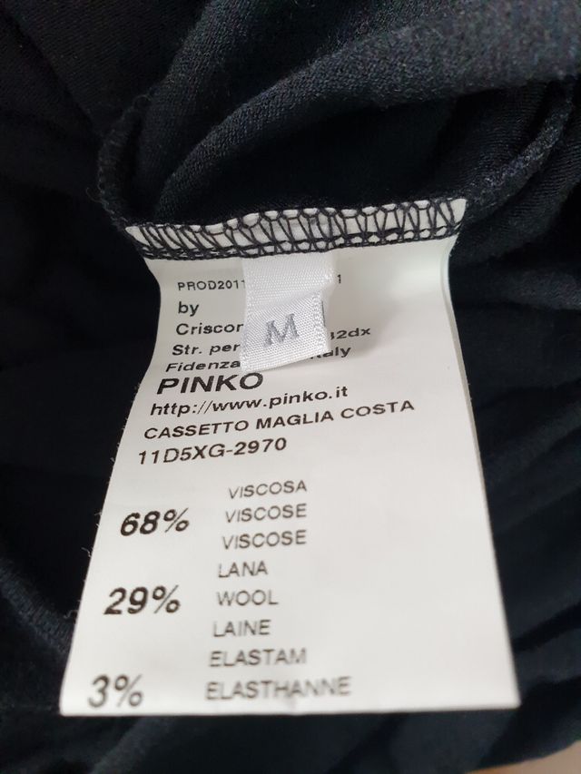 Vestito Pinko nero taglia M