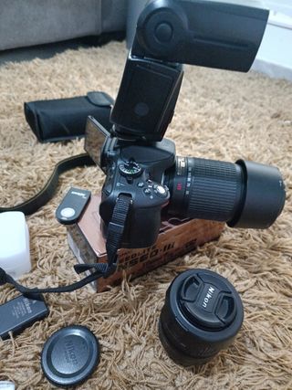 Cámara fotográfica Nikon.5100D.