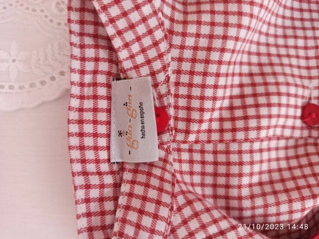Conjunto camisa pantalón niño