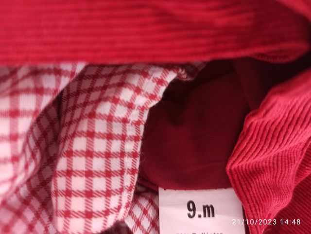 Conjunto camisa pantalón niño