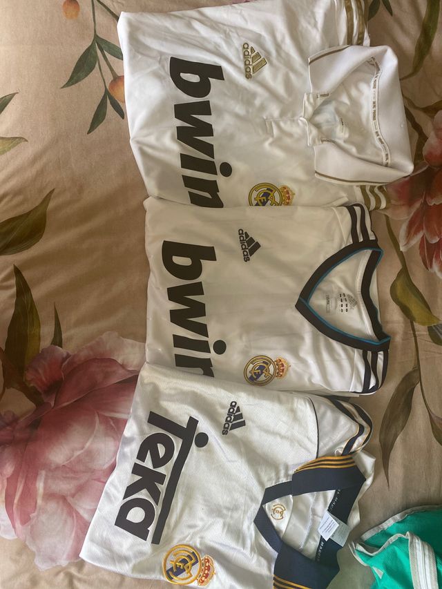 camisetas del Real Madrid vintage