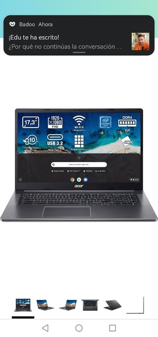 Portátil Acer