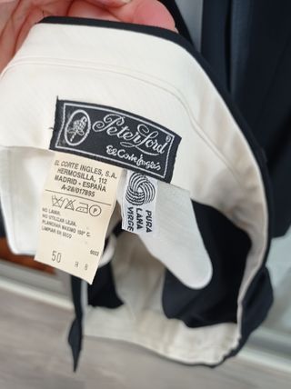 Traje caballero