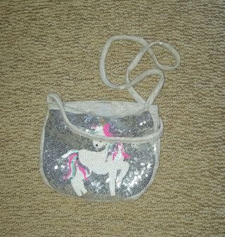 Bolso niña de unicornio