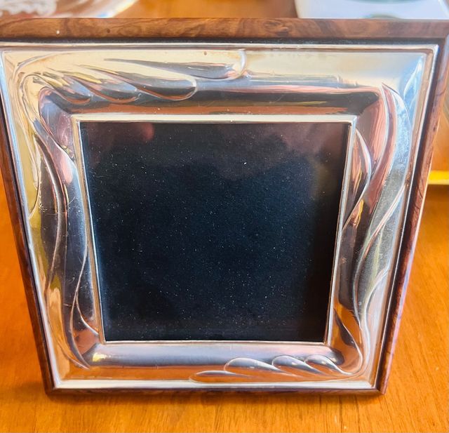 portafotografie in argento