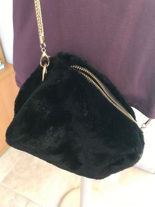 Bolso de terciopelo 