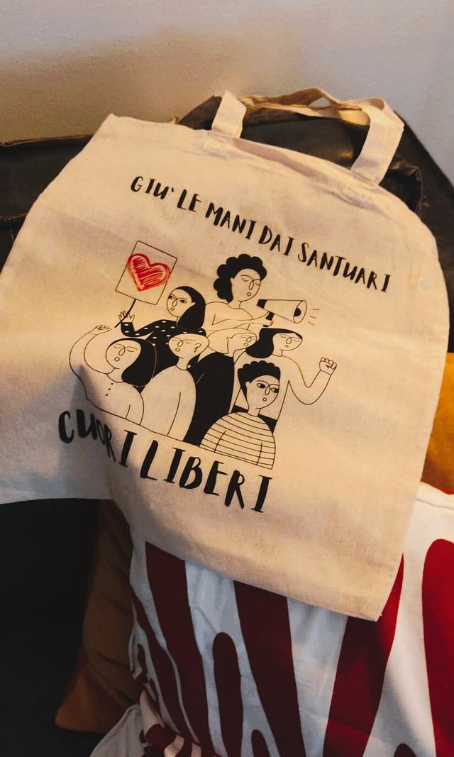 Classic Tote Bag Progetto Cuori Liberi borsa