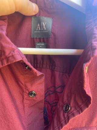 camisa armani Exchange