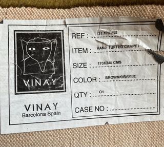 Alfombra Lana tejida a mano