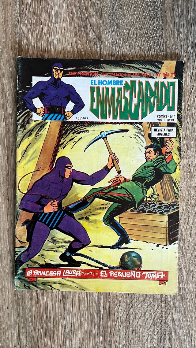 comic del Hombre Enmascarado