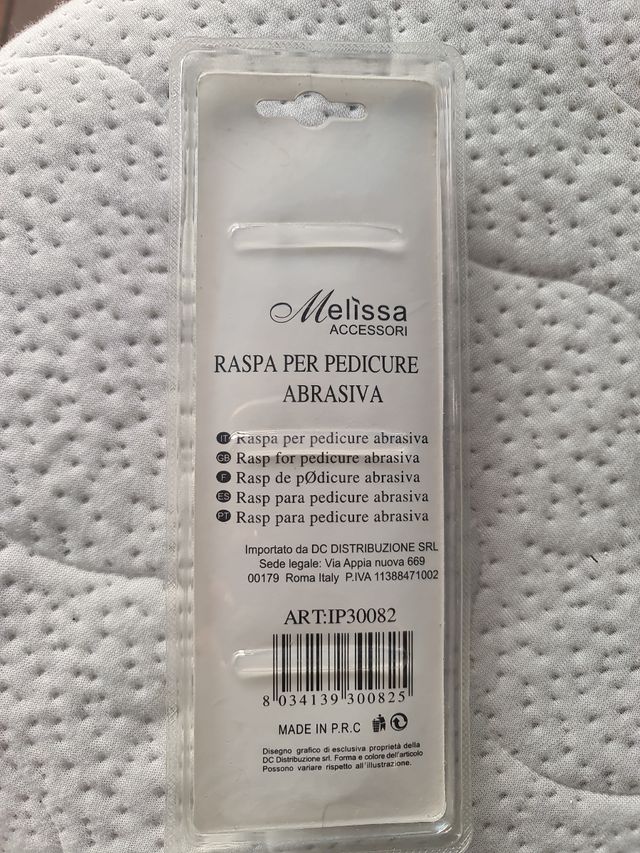 Raspa per pedicure