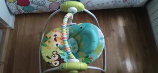 Columpio balancin bebé con música y movimiento