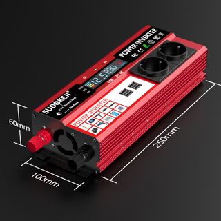 ⚡🟩Inversor De Onda Modificada Para El Coche 12v 