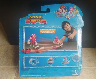 Knuckles Figura Sonic Boom vehículo lanzador