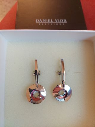 Pendientes plata.