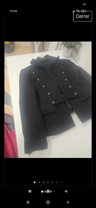 Chaqueta americana torera mango mujer 38