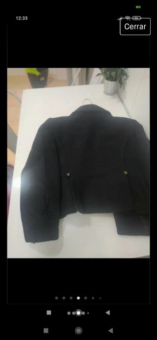 Chaqueta americana torera mango mujer 38