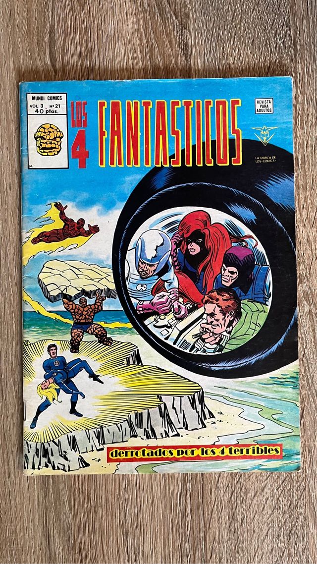 cómic los 4 fantásticos