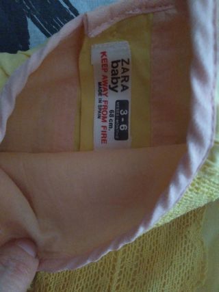 Conjunto zara baby 3-6 meses