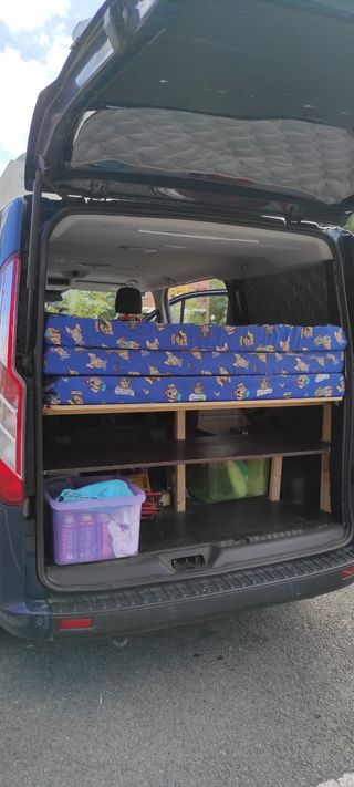 Cama ford transit custom 