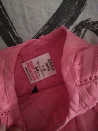 Conjunto zara mini 3_6 meses