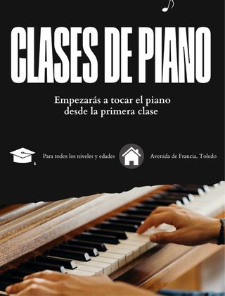 Clases particulares de piano – Toledo