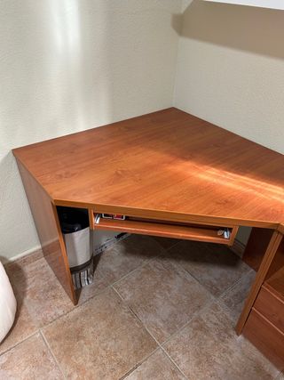 Escritorio Rinconera de madera