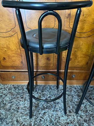 pack 2 taburetes hierro