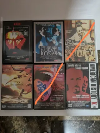Películas DVD (muchas sin desprecintar)