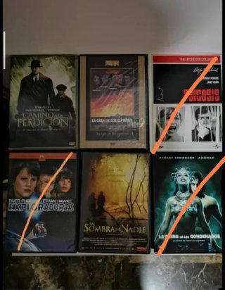 Películas DVD (muchas sin desprecintar)