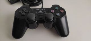 Playstation 2 con mando, cables y dos memory cards