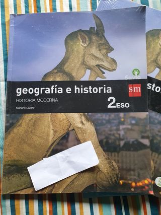 Libros geografía e historia