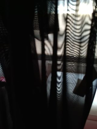 CAMISETA TRASPARENTE NEGRA