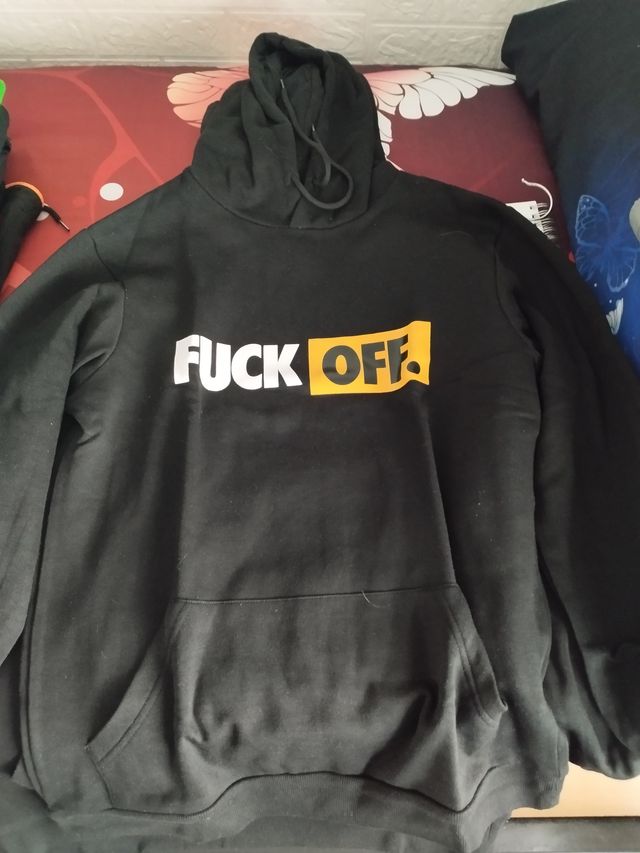 sudadera fuck off