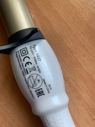 plancha pelo moldeador rizador tenacillas WAHL