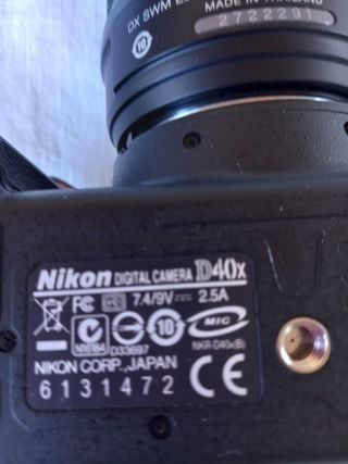 CAMARA DIGITAL D40X