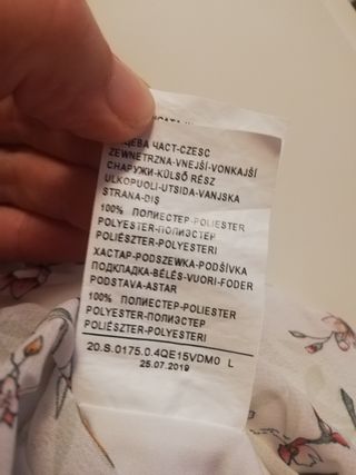 Vestito bimba fantasia floreale