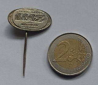 Insignia Pin París Dakar Liaz Checoslovaquia 1986
