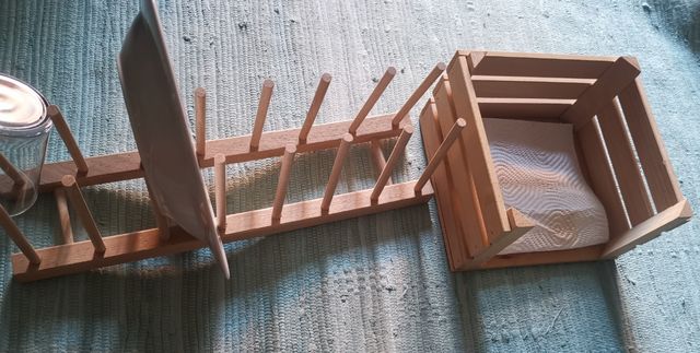 Portatovaglioli, portabicchieri, gocciolatoio piat