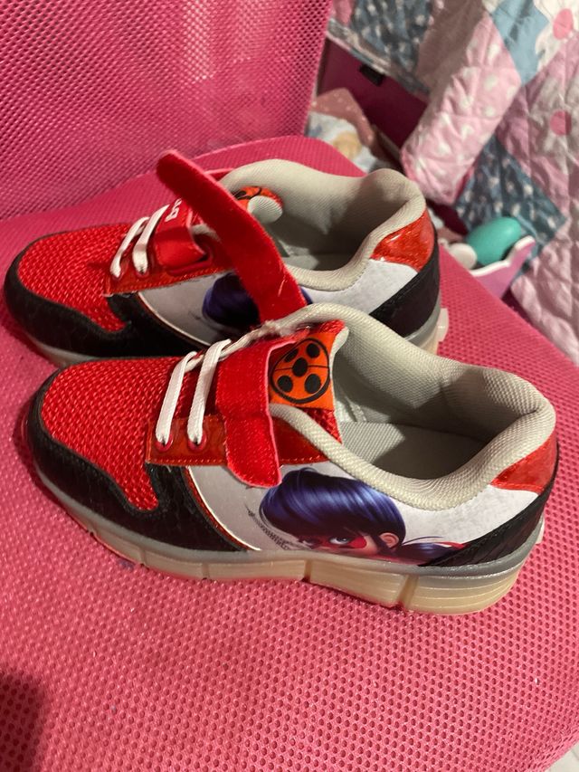 zapatos con rueda lady bug